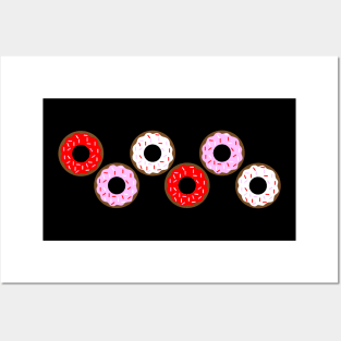 Valentine Donut Rings Posters and Art